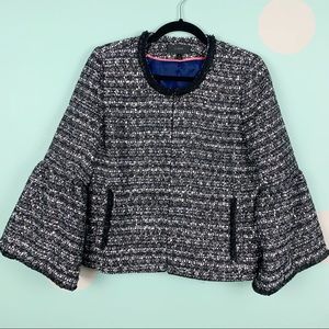 J. Crew Lady Jacket in sequin tweed size 8